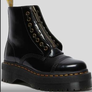 Dr Martens Sinclair vegan boots- zip up